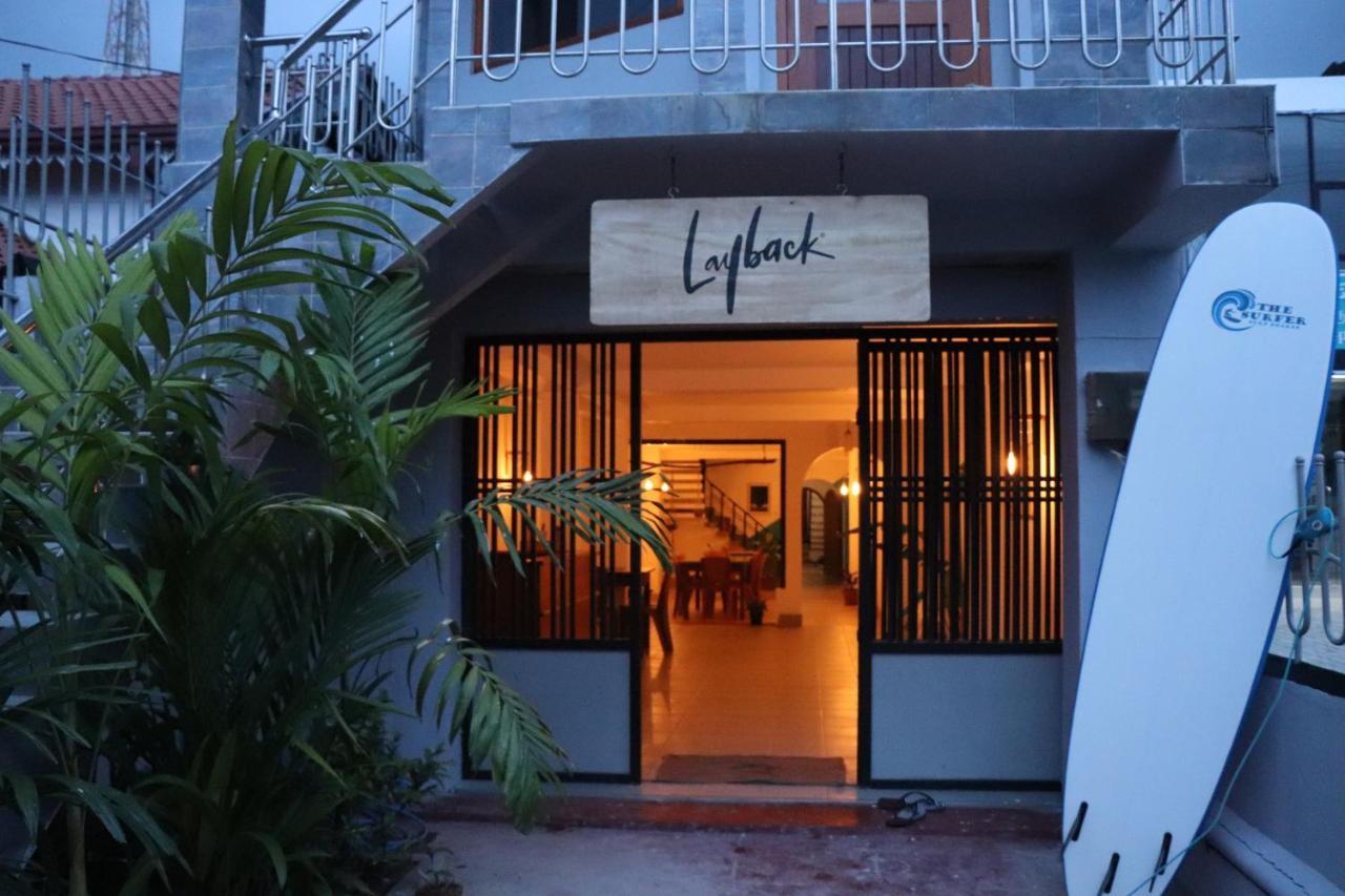 Hostel Layback Boutique Surf & Yoga Camp Sri Lanka Weligama Exterior foto